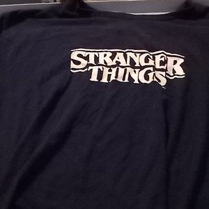 Medium Dark Blue Stranger things shirt from Old Navy